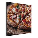 Tableaux Pizza avec tomates et fromage