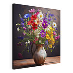 Tableaux Vase de fleurs sur une table