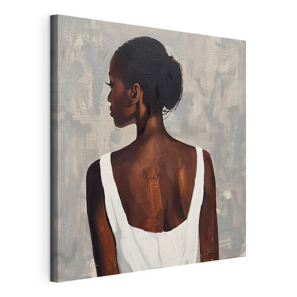 Femme en débardeur blanc Tableaux Femme en débardeur blanc