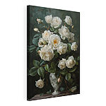 Tableaux Roses élégantes dans un vase orné