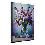 Tableaux Canvas prints Vase with purple flowers