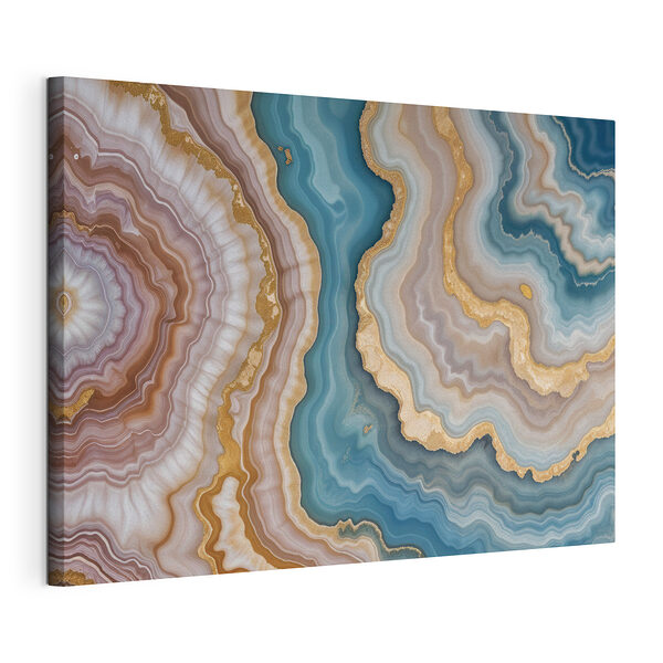 Tableaux L'art de la nature dans les vagues minérales