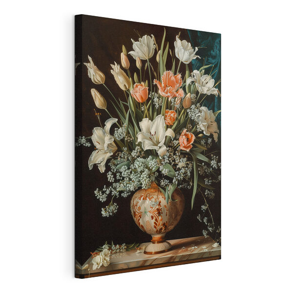 Tableaux Peinture de fleurs dans un vase