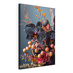 Tableaux Des orchidées exquises aux teintes automnales vibrantes