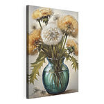 Tableaux Vase avec pissenlits