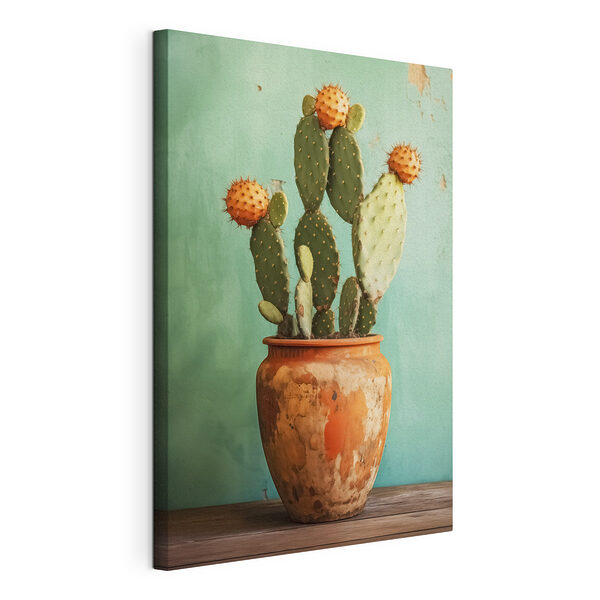 Cactus en pot Tableaux Cactus en pot