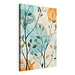Tableaux Peinture d'un arbre avec des feuilles
