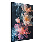 Tableaux Danse florale dans des tourbillons fumés