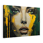 Tableaux Peinture d'un visage de femme