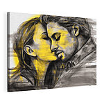 Tableaux Homme et femme s'embrassant