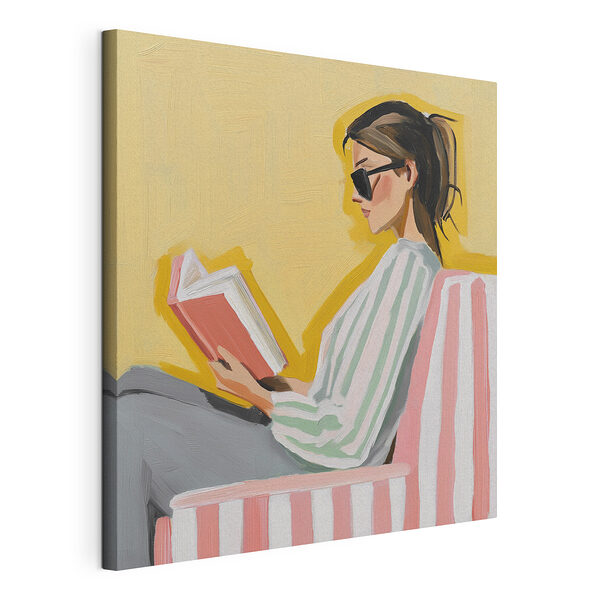 Femme lisant un livre Tableaux Femme lisant un livre