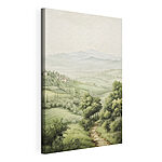 Tableaux Paysage avec arbres et collines