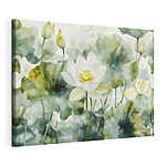 Tableaux Des fleurs sereines sur des eaux calmes