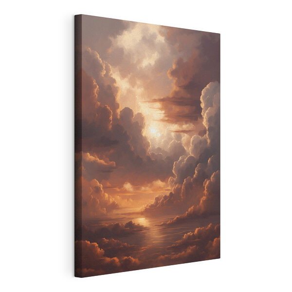Tableaux Nuages et eau dans le ciel