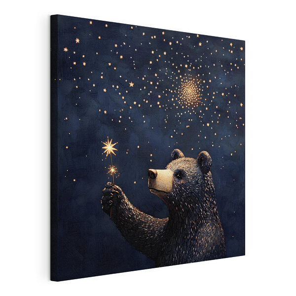 Tableaux Ours tenant un cierge magique (UGS : s41346) Tableaux Tableaux Ours tenant un cierge magique (UGS : s41346)