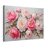 Tableaux Groupe de fleurs roses et blanches