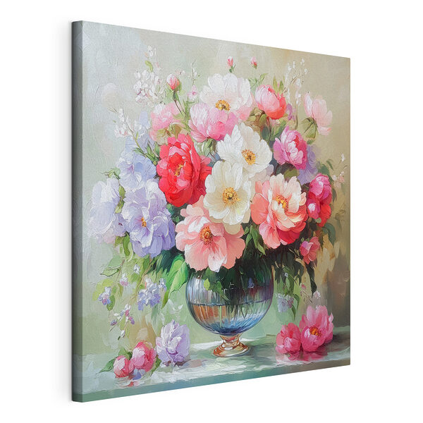 Peinture de fleurs dans un vase Tableaux Peinture de fleurs dans un vase