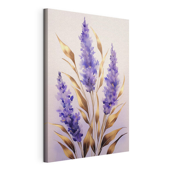Tableaux Fleurs de lavande aux accents élégants