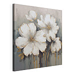 Tableaux Peinture de fleurs blanches