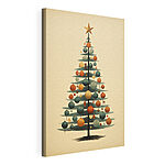 Tableaux Arbre de Noël avec ornements