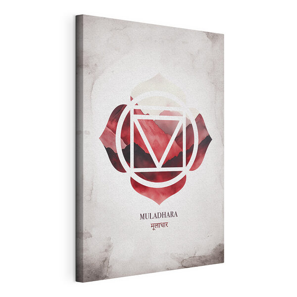 Tableaux Logo rouge et blanc
