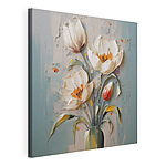 Tableaux Peinture de fleurs dans un vase