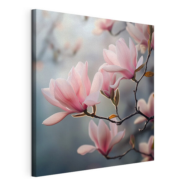 Tableaux Des fleurs délicates aux teintes douces