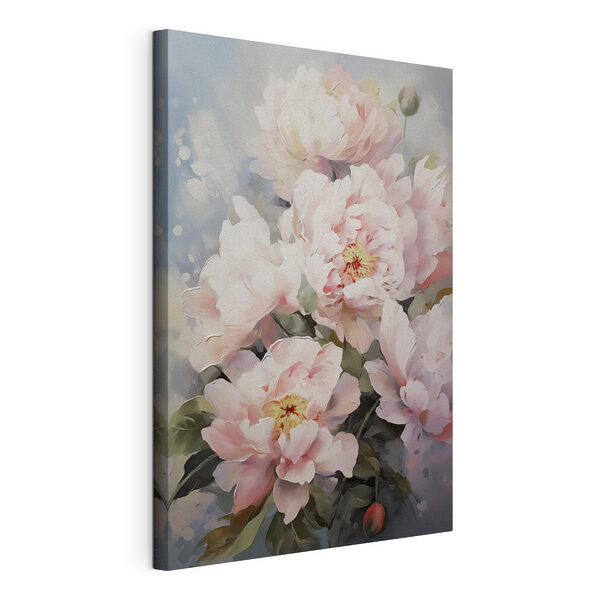 Tableaux Peinture de fleurs roses