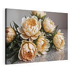 Tableaux Groupe de fleurs sur une table