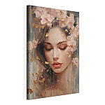 Tableaux Femme avec des fleurs dans les cheveux