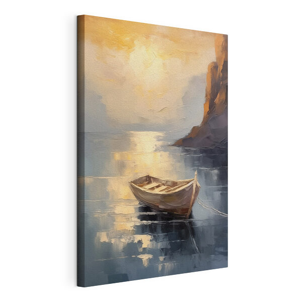 Peinture d'un bateau dans l'eau Tableaux Peinture d'un bateau dans l'eau