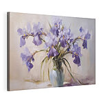 Tableaux Peinture de fleurs violettes dans un vase