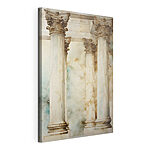 Tableaux Groupe de piliers blancs