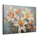 Tableaux Groupe de fleurs blanches