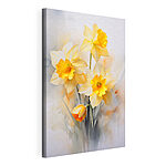 Tableaux Groupe de fleurs jaunes et blanches