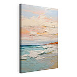 Tableaux Peinture d'une plage et d'un océan
