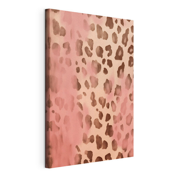 Peau d'animal tachetée de rose et de brun Tableaux Peau d'animal tachetée de rose et de brun