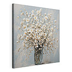 Tableaux Vase de fleurs blanches