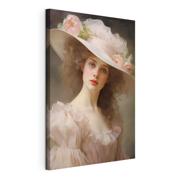 Femme au chapeau Tableaux Femme au chapeau