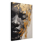 Tableaux Portrait expressif aux couleurs éclatantes