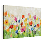 Tableaux Peinture de fleurs sur fond blanc