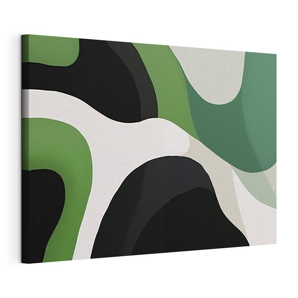 Fond vert et blanc Tableaux Fond vert et blanc