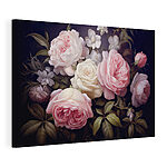 Tableaux Groupe de roses roses et blanches