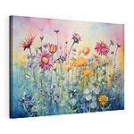 Tableaux Peinture de fleurs dans un champ