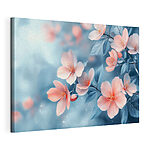 Tableaux Fleurs délicates aux couleurs douces