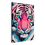 Tableaux Portrait vibrant d'un tigre