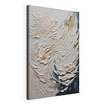Tableaux Peinture blanche et bleue