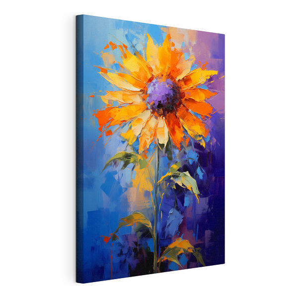 Peinture d'un tournesol Tableaux Peinture d'un tournesol