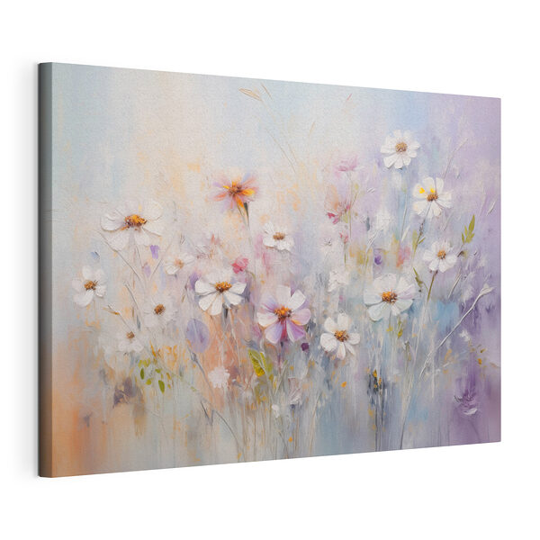 Peinture de fleurs dans un champ Tableaux Peinture de fleurs dans un champ