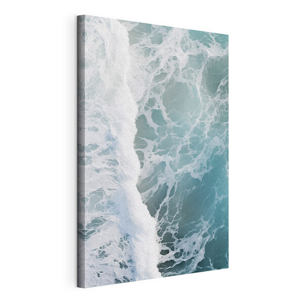 Tableaux Vagues s'écrasant sur une plage